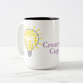 Große Zweifarb Tasse Creative Cup ツートーンマグカップ (正面左)
