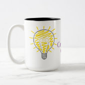 Große Zweifarb Tasse Creative Cup ツートーンマグカップ (左)