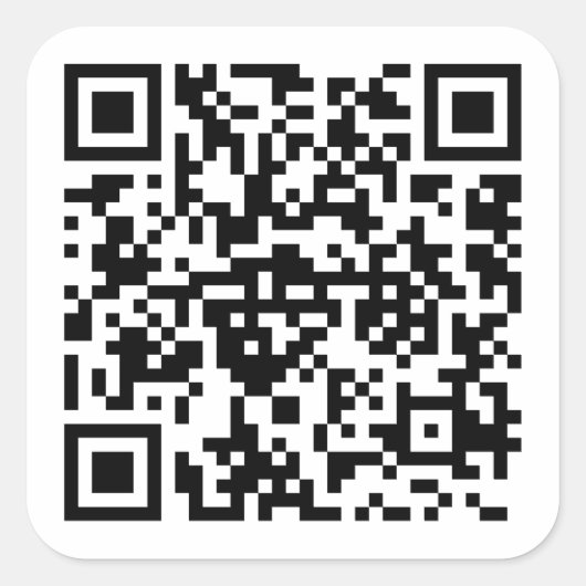 Großer Aufkleber 7,6 cm (6 pro Bogen) スクエアシール (正面)