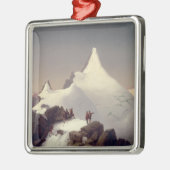 「Grossglockner」山の眺め メタルオーナメント (左)