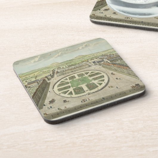 Grosvenorは「Stowロンドンの調査」ののために、p平方します コースター (左側)