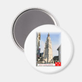 Grote Kerk, Breda, Nederland マグネット (正面/裏面)