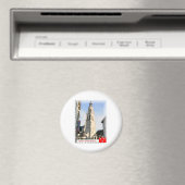 Grote Kerk, Breda, Nederland マグネット (インサイチュ (食洗機))