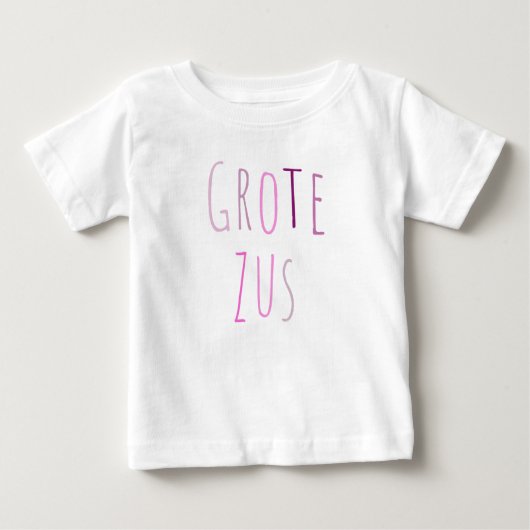 grote zus ベビーTシャツ (正面)
