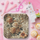 Grotesque Elegance – Gothic Victorian  ペーパープレート (パーティー)