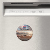 Grotfjordenノルウェーお土産 マグネット (インサイチュ (食洗機))