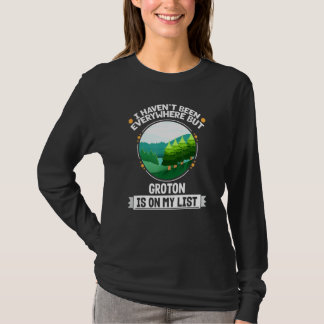 Grotonは私のリスト上にある自然屋外ツリーWillif Tシャツ
