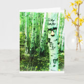 Grouchoが森を守る カード (黄色い花)