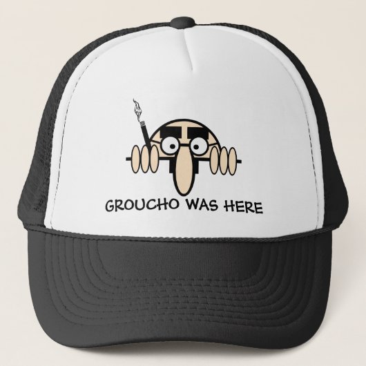 Grouchoはここにありました キャップ (正面)