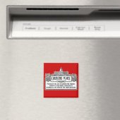 Groucho Marx on Politics マグネット (インサイチュ (食洗機))