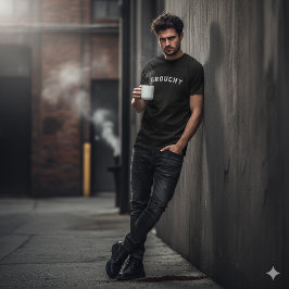 Grouchy Mood Funny Quote T-Shirt Tシャツ