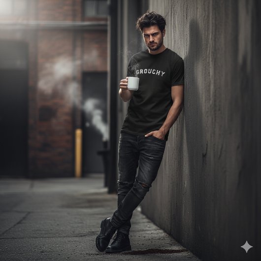 Grouchy Mood Funny Quote T-Shirt Tシャツ