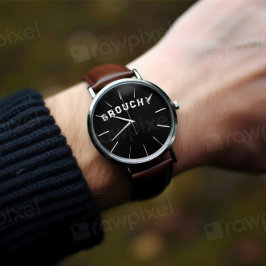 Grouchy Mood Funny Quote Watch 腕時計