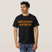 Grouchy Potato Couple Matching Thanksgiving Tシャツ (正面フル)
