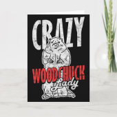 Ground Hog Crazy Woodchuck Lady _3  カード (正面)