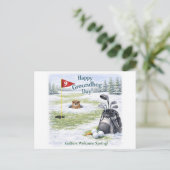 Ground hog day for Golfer シーズンポストカード (スタンド正面)