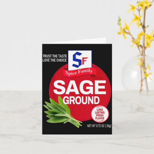 Ground Sage Halloween Sce Costume Group Matching  カード (黄色い花)