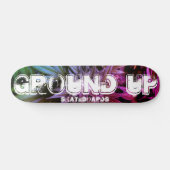 GROUND UPスケートボードマイアミデッキ スケートボード (横)