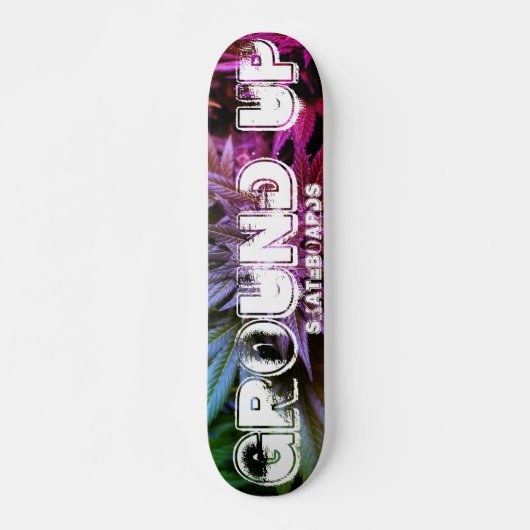 GROUND UP SKATEBOARDS MIAMI DECK スケートボード (正面)