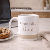 Grounded Gold Calm Classic Mug, 11 oz コーヒーマグカップ