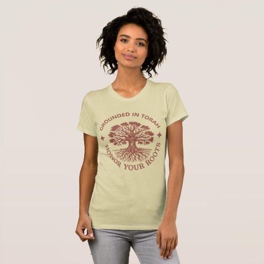 "Grounded In Torah" T-Shirt Tシャツ (正面フル)
