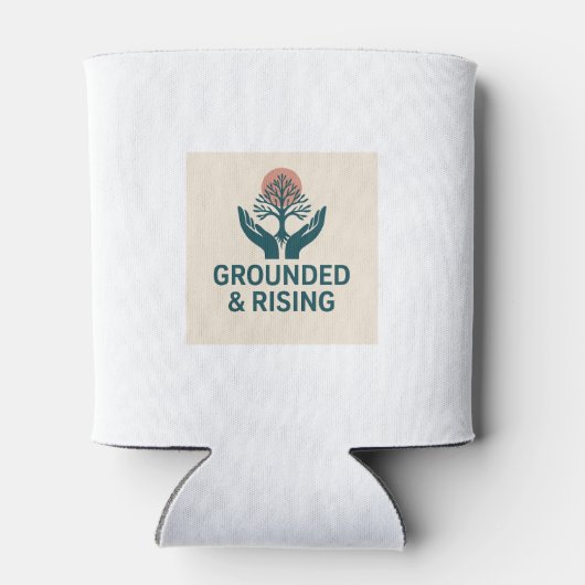 Grounded & Rising Koozie 缶クーラー (裏面)