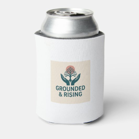 Grounded & Rising Koozie 缶クーラー (缶裏面)