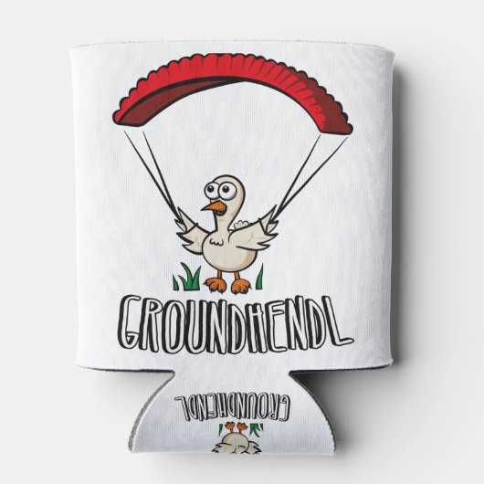 Groundhendl Groundhandling Hendl Paragliding 缶クーラー (裏面)