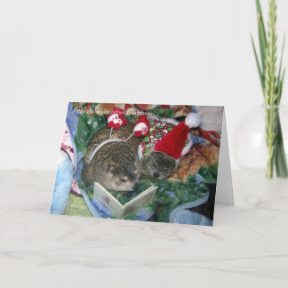 Groundhogのクリスマスカード シーズンカード