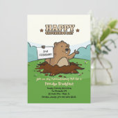 Groundhogの幸せな招待状 招待状 (スタンド正面)