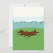 Groundhogの幸せな招待状 招待状 (裏面)