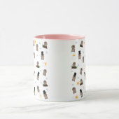 Groundhogの日のパターン マグカップ (中央)