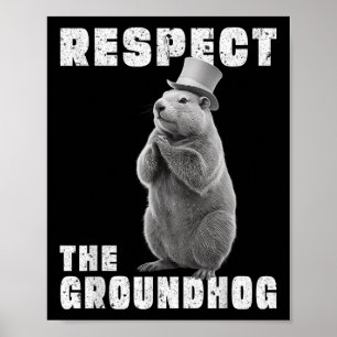 Groundhogの日を尊重Groundhog_1 ポスター