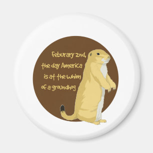 Groundhogの日 マグネット