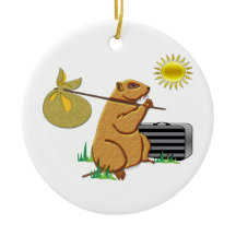 Groundhogは遠くにに広がっています