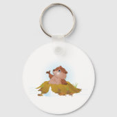 Groundhogキーチェーン キーホルダー (裏面)