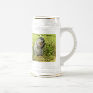 Groundhogステイン ビールジョッキ