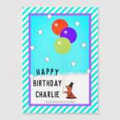 Groundhogデイ誕生日カード (正面)