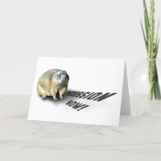 Groundhogフィルは…言います カード