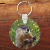 Groundhogポーズ キーホルダー (正面)