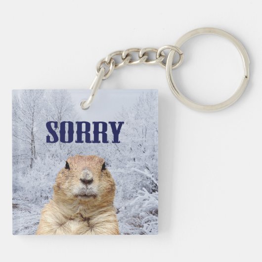 Groundhog春予測 キーホルダー (裏面)