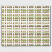 groundhog絵文字 ラッピングペーパー (フラット)