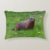 Groundhog アクセントクッション (正面)