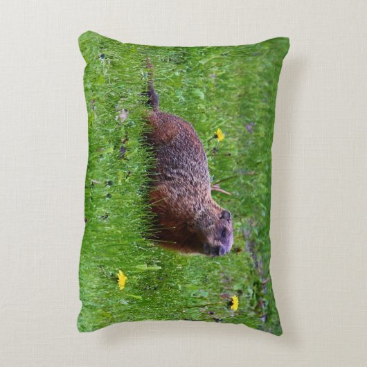 Groundhog アクセントクッション (裏面(縦))