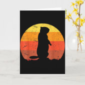 Groundhog _9  カード (黄色い花)