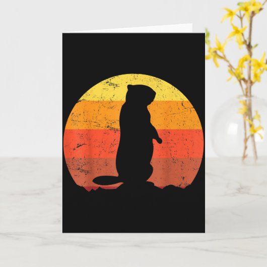 Groundhog _9 カード (黄色い花)