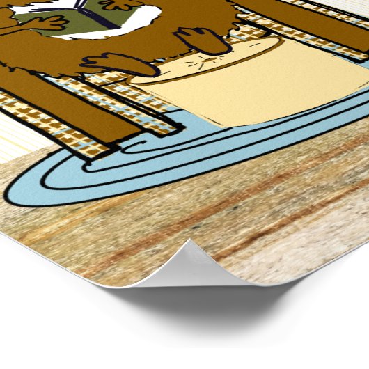 Groundhog Bookwormが春待ち ポスター (角)