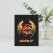 Groundhog Dayはがき ポストカード (スタンド正面)
