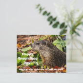 Groundhog Dayはがき ポストカード (スタンド正面)