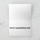 Groundhog Day保カードのGroundhog カード (内部)